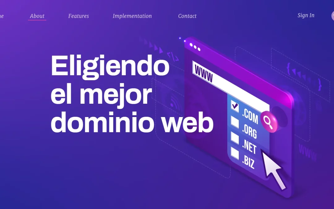 Consejos para comprar un dominio web perfecto